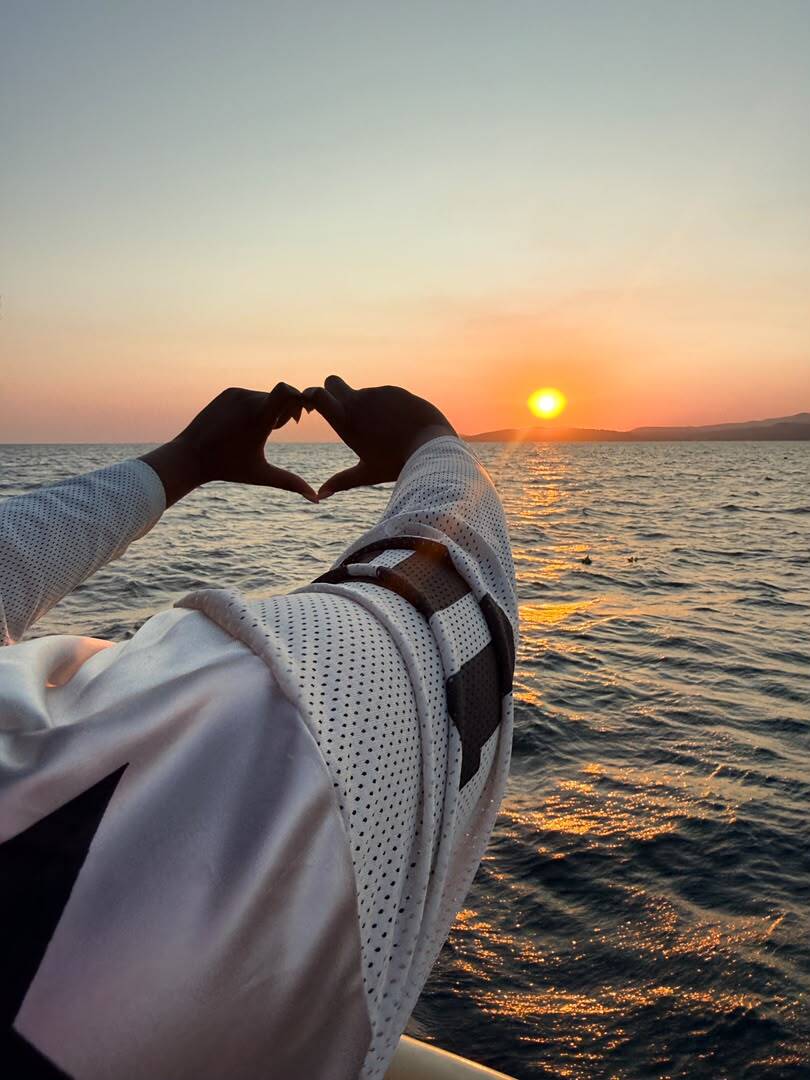 Golden sunset over Lake Kariba