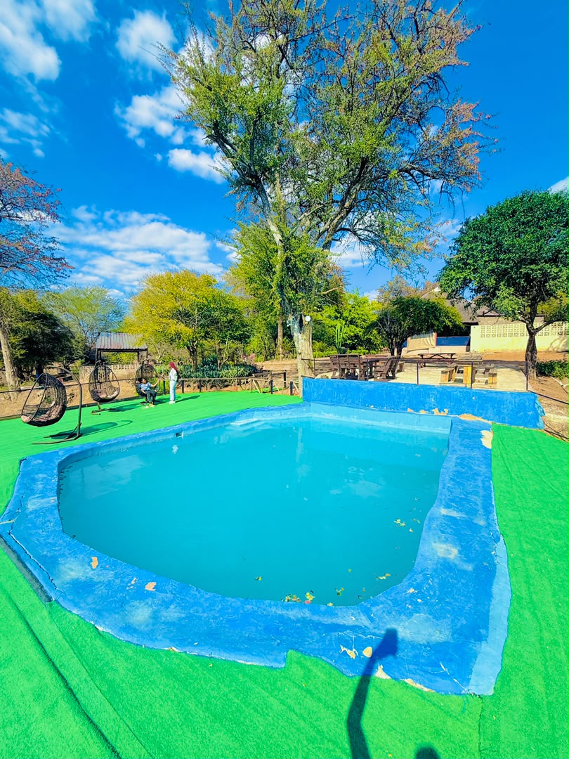 Luxury swimming pool at Hippo Paradise